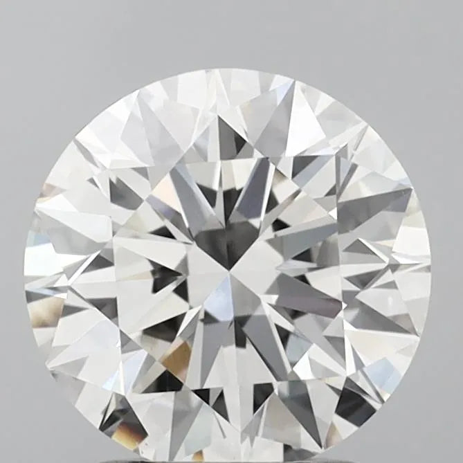 2.01ct Round Lab Grown Diamond (Colour G, Clarity VS1, Cut ID, IGI Certified)