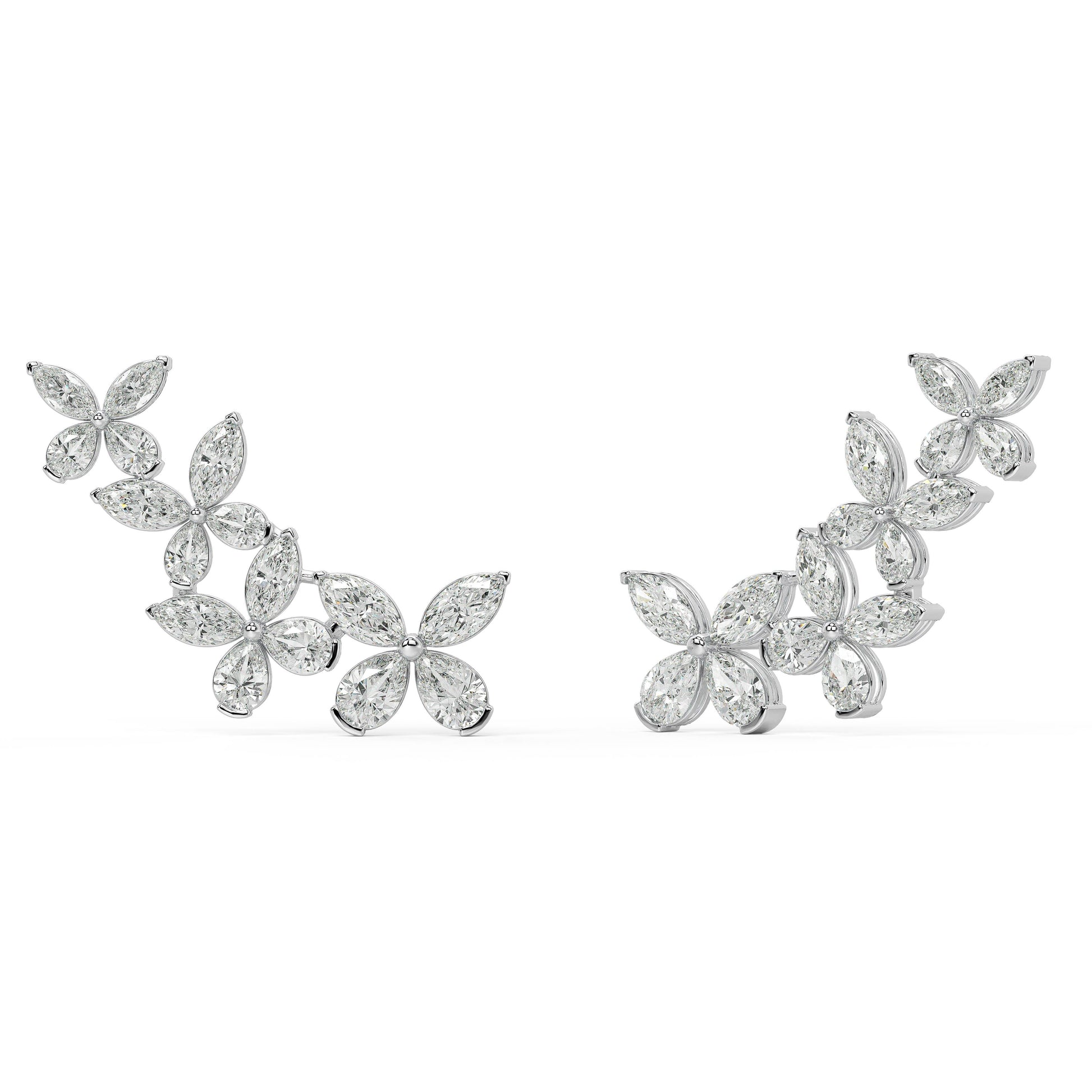 Fiore di Stelle Ear Climbers