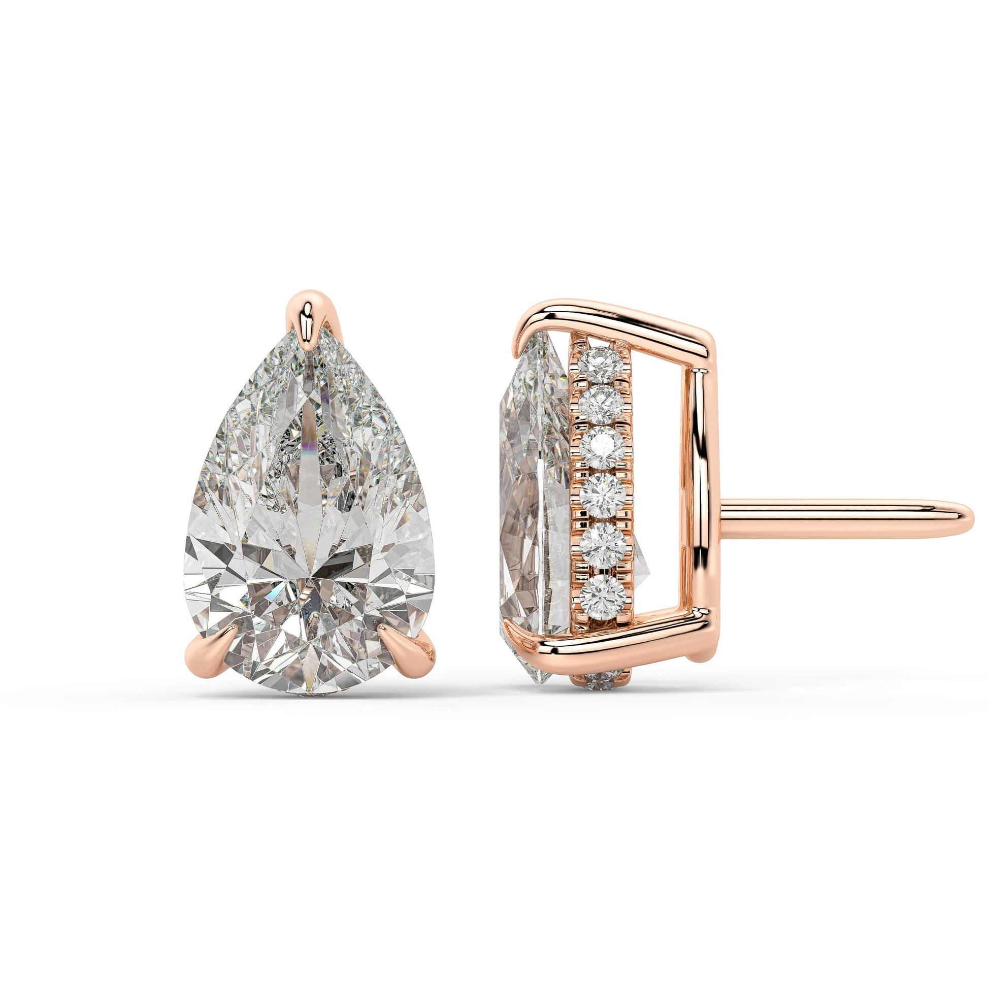Pear Studs