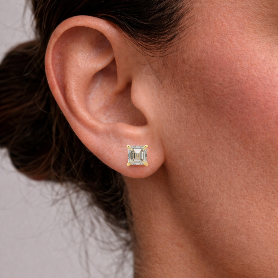 Asscher Hidden Halo