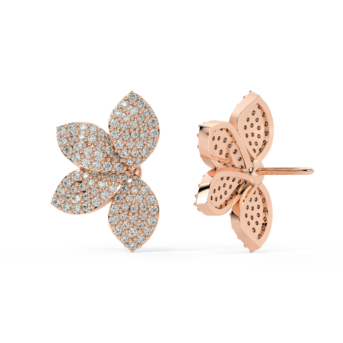 Plumeria Earrings