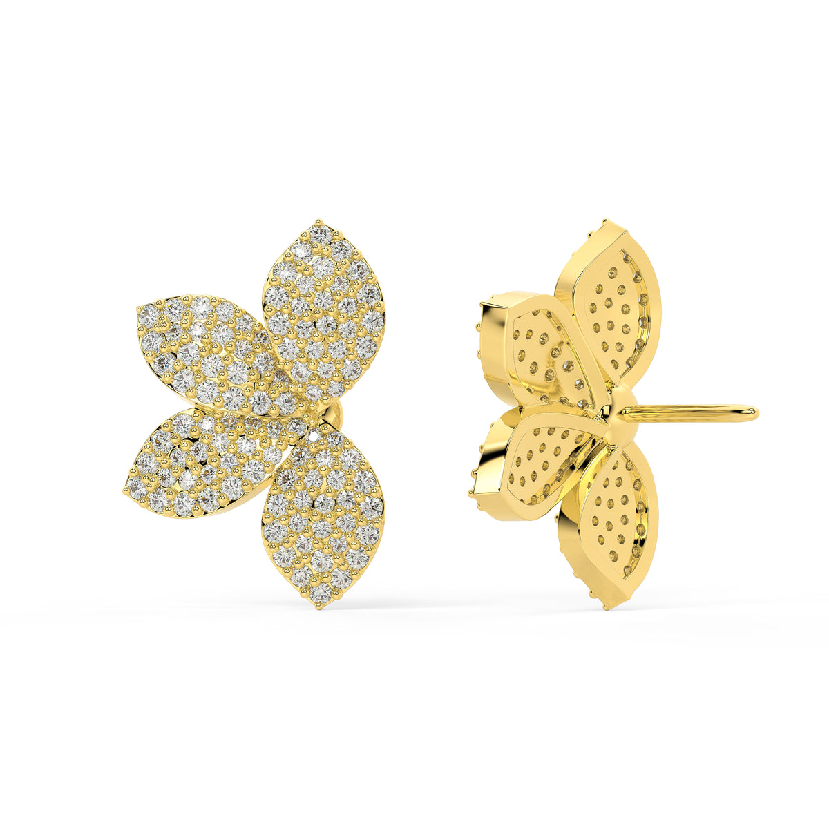 Plumeria Earrings