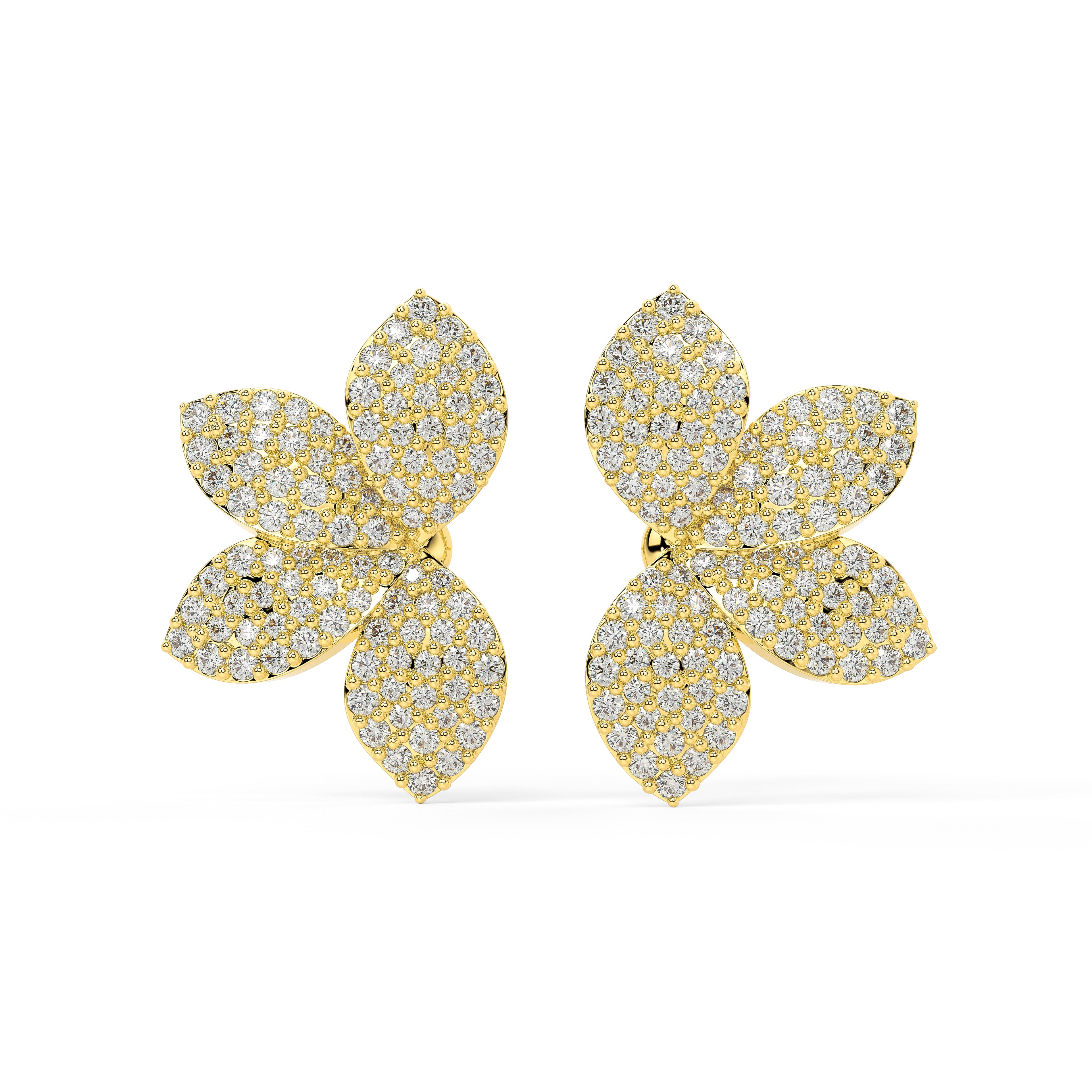 Plumeria Earrings