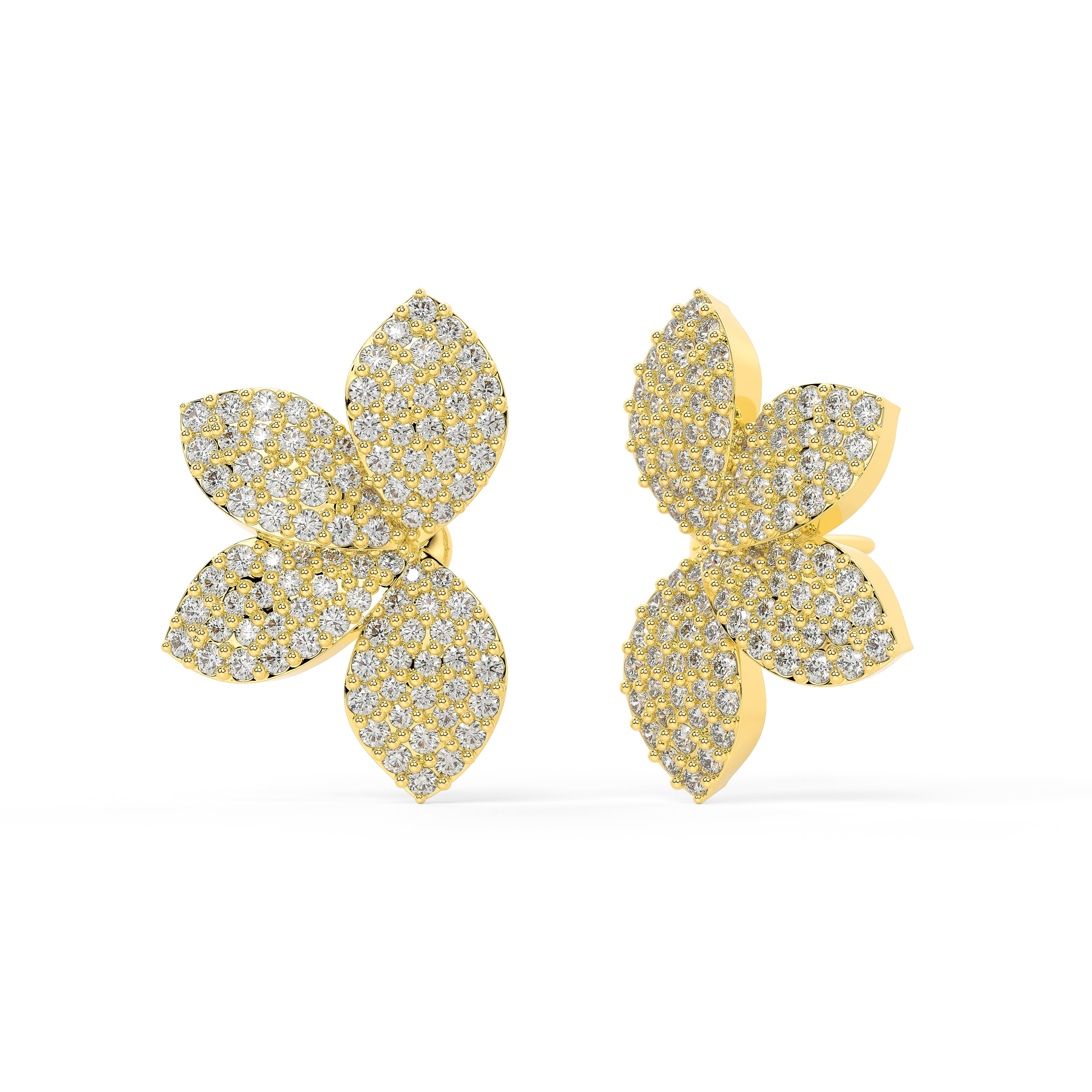 Plumeria Earrings