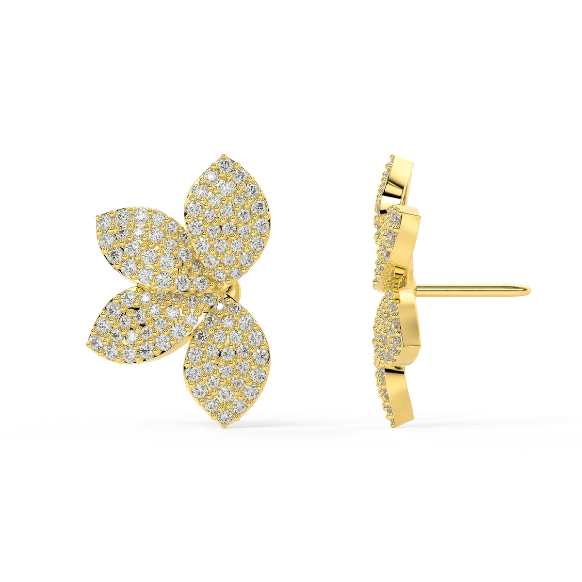 Plumeria Earrings