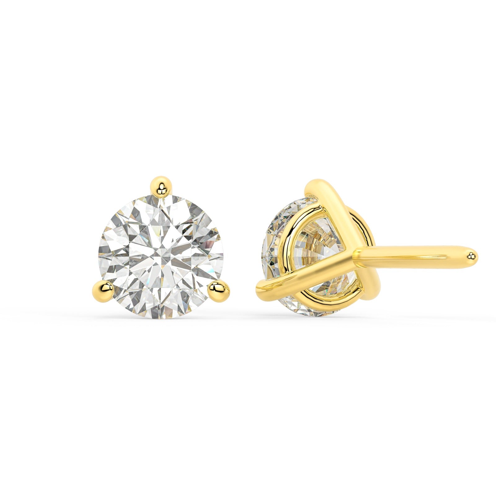 Round Martini Studs