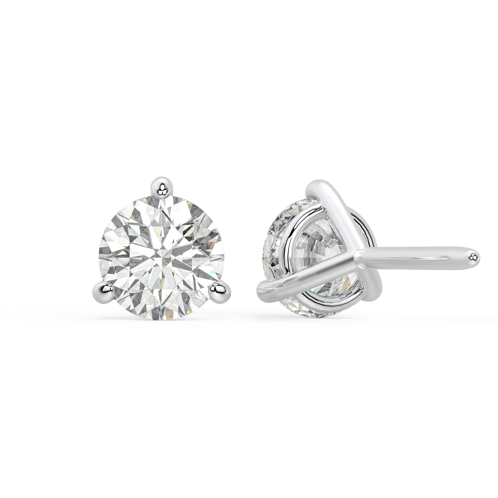 Round Martini Studs