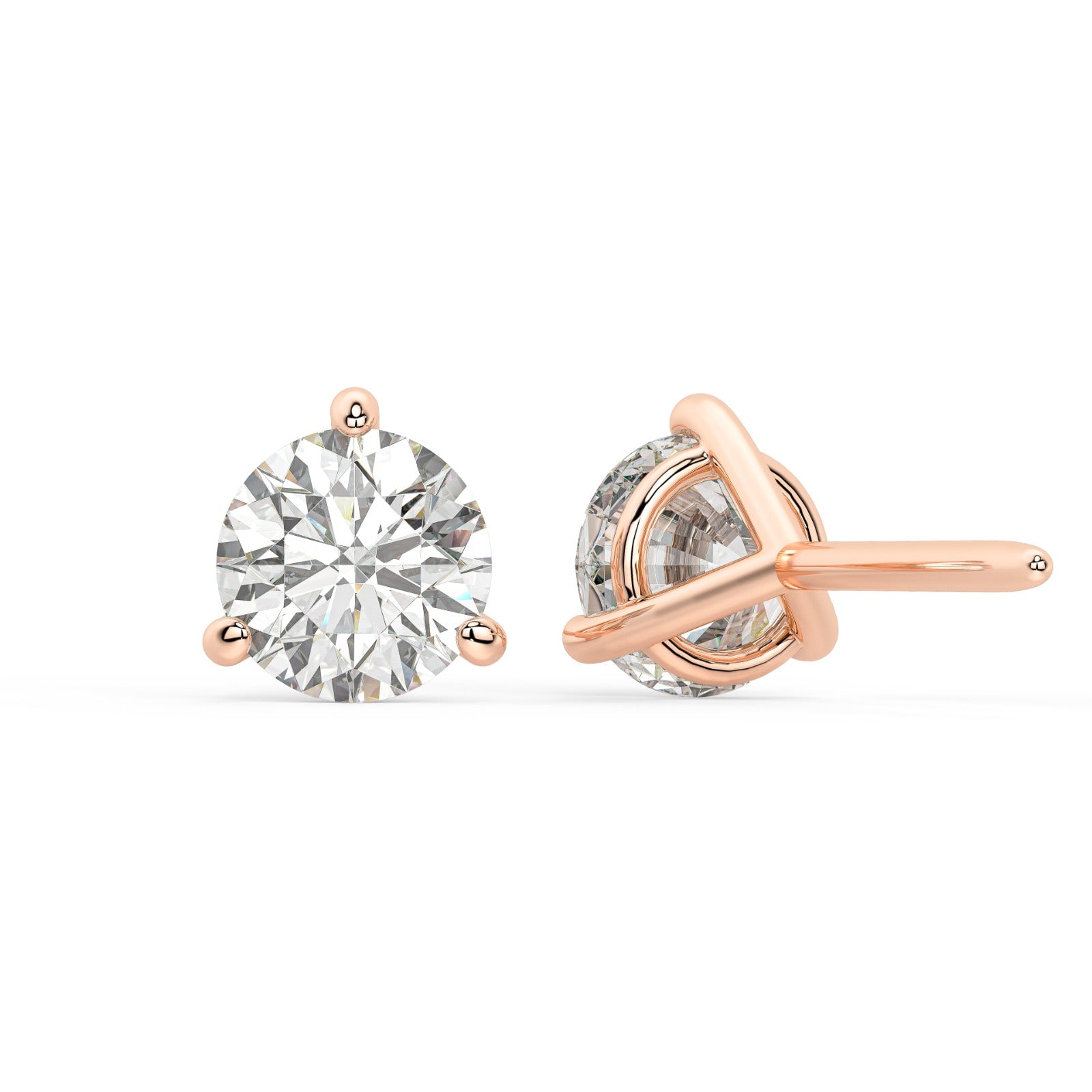 Round Martini Studs