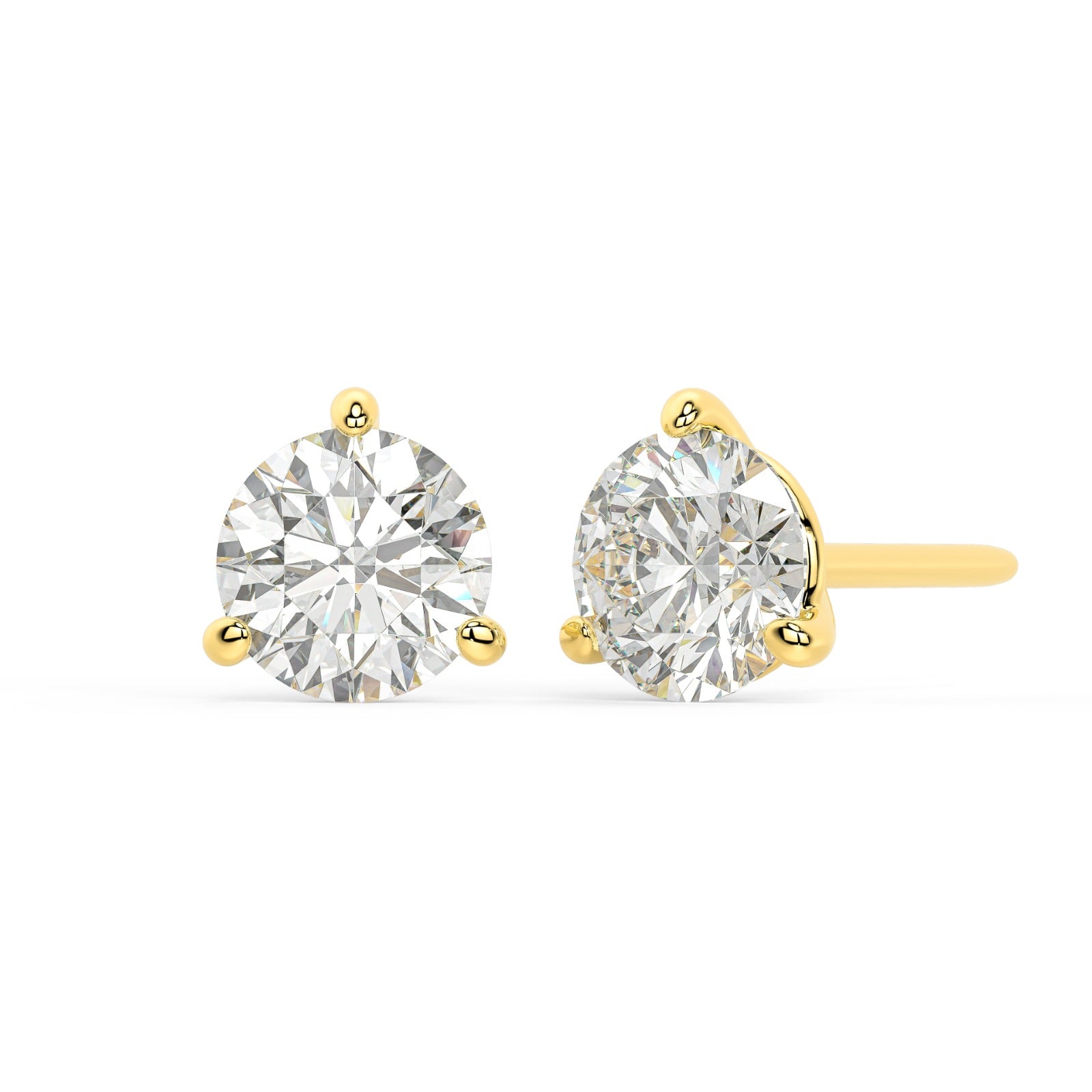 Round Martini Studs