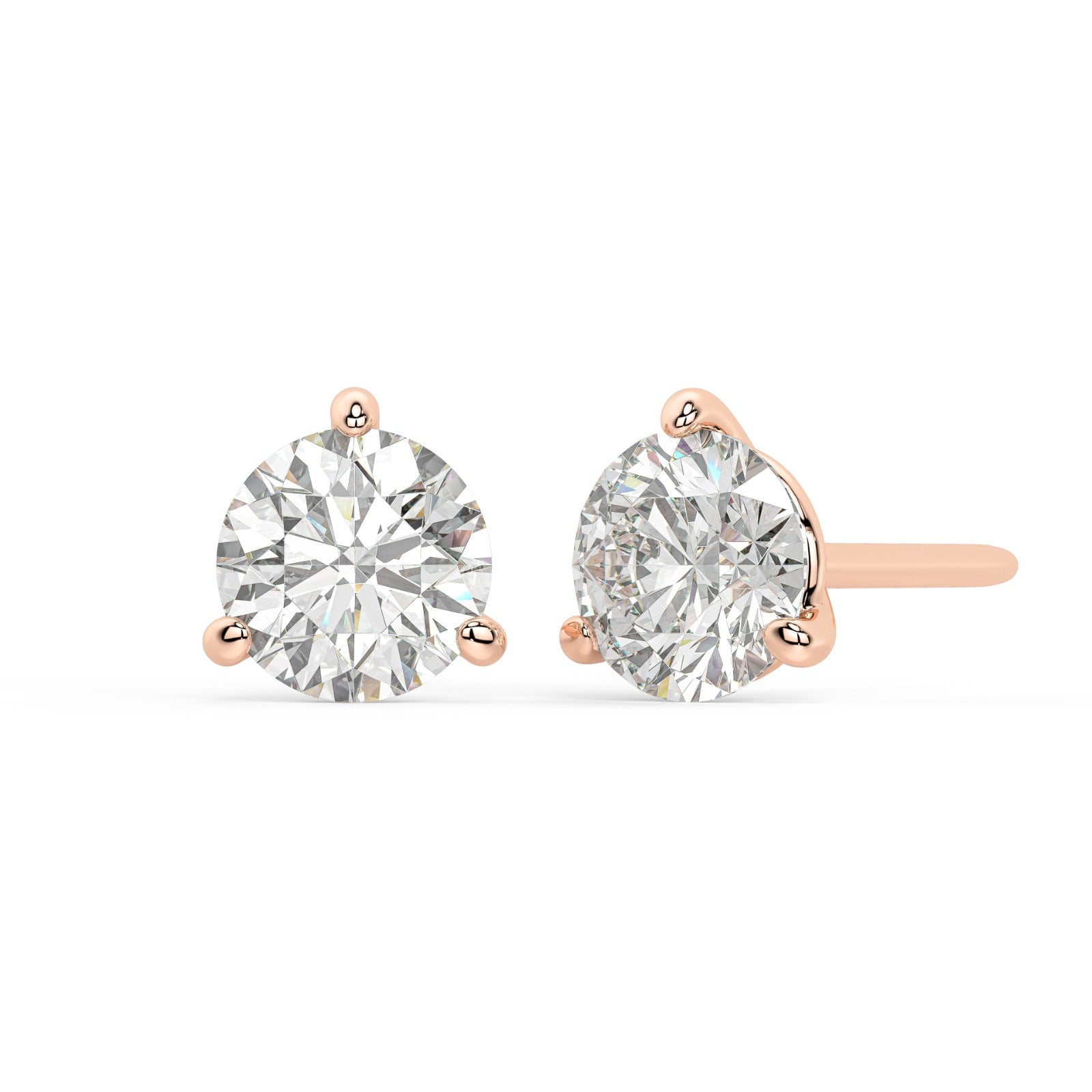 Round Martini Studs