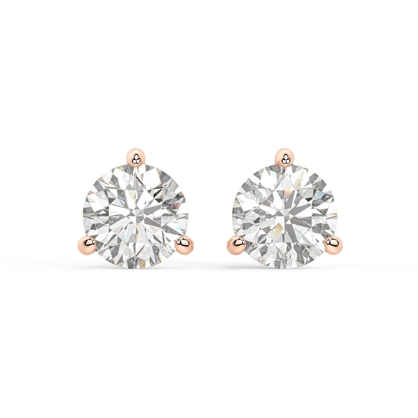 Round Martini Studs