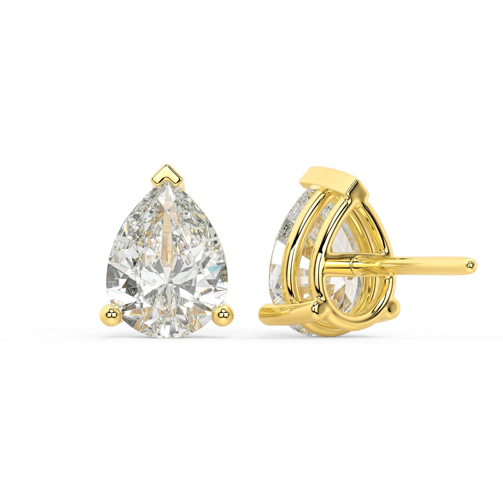 Pear Studs