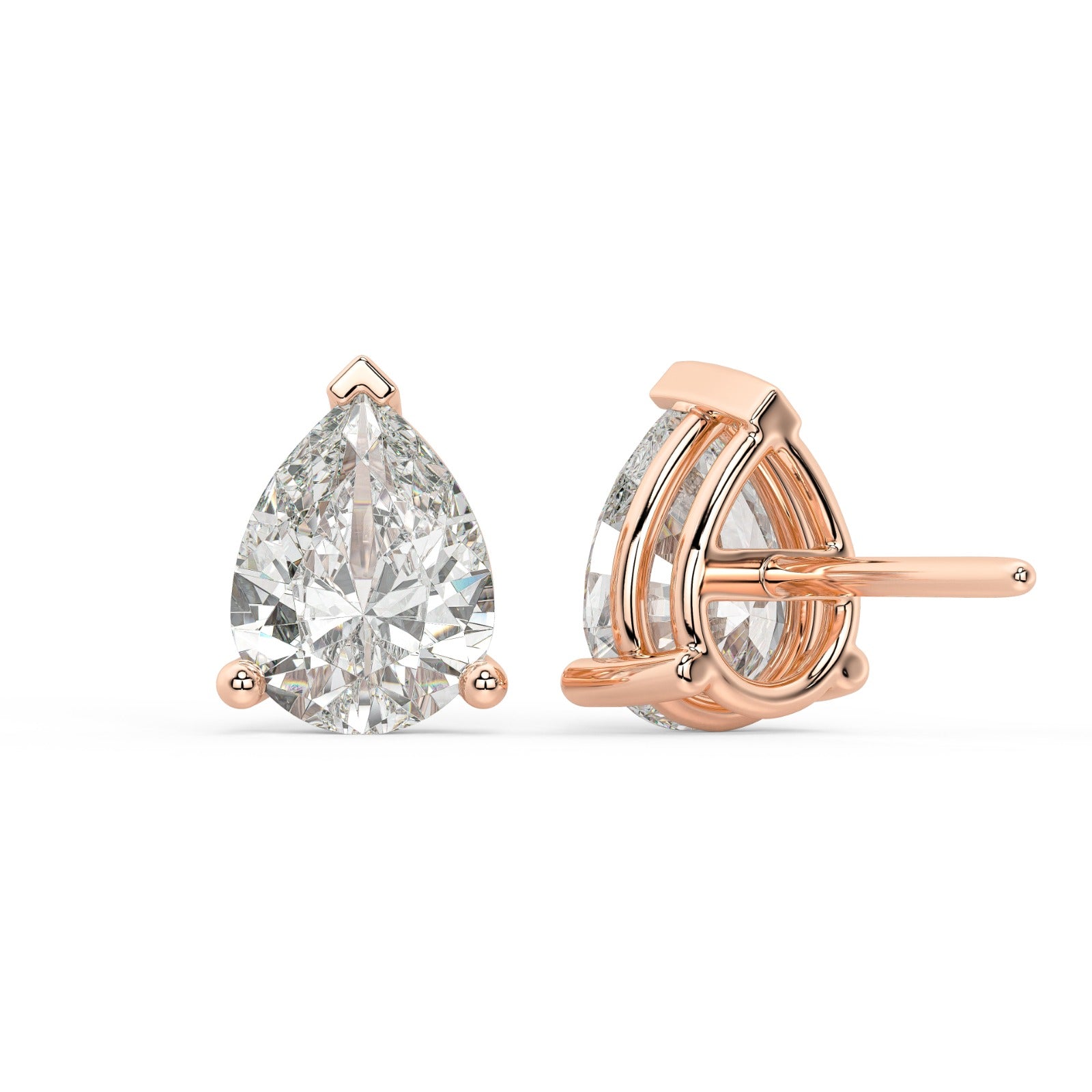 Pear Studs