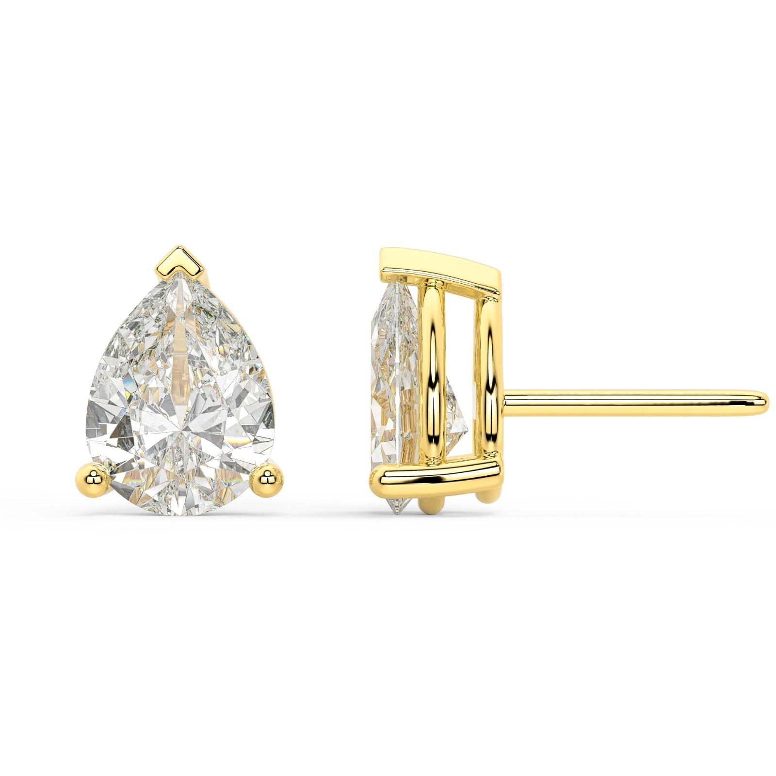 Pear Studs