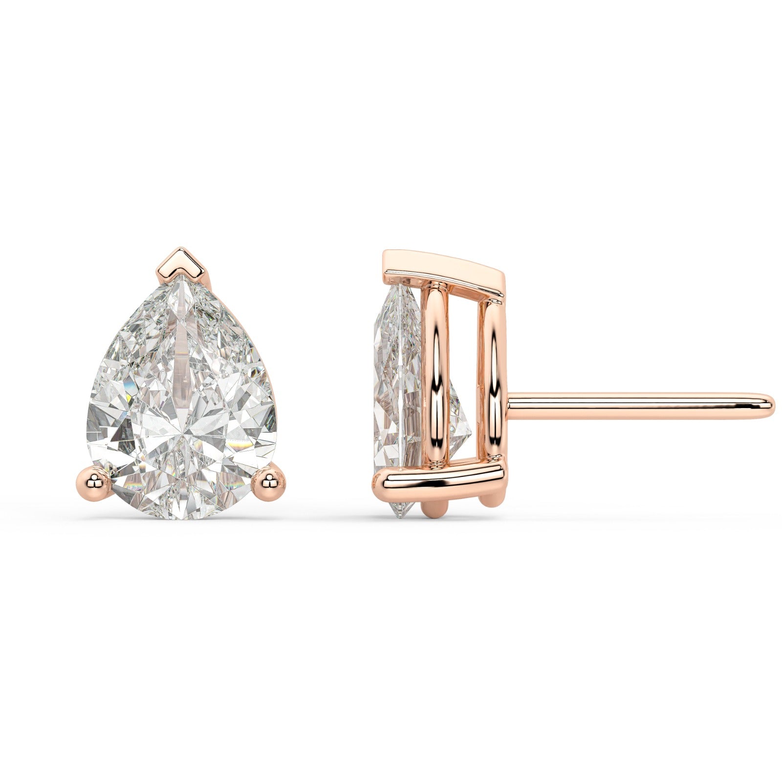 Pear Studs