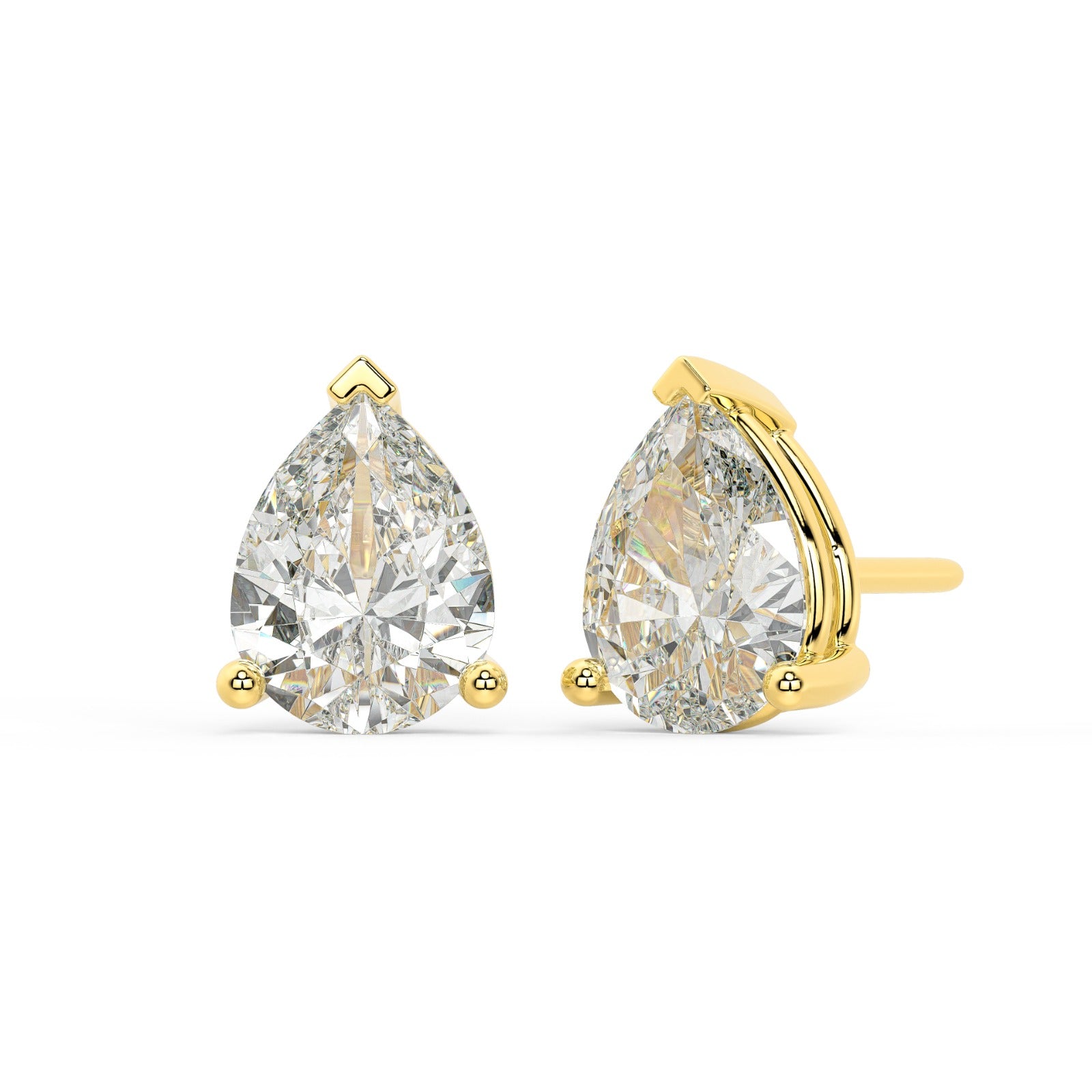 Pear Studs