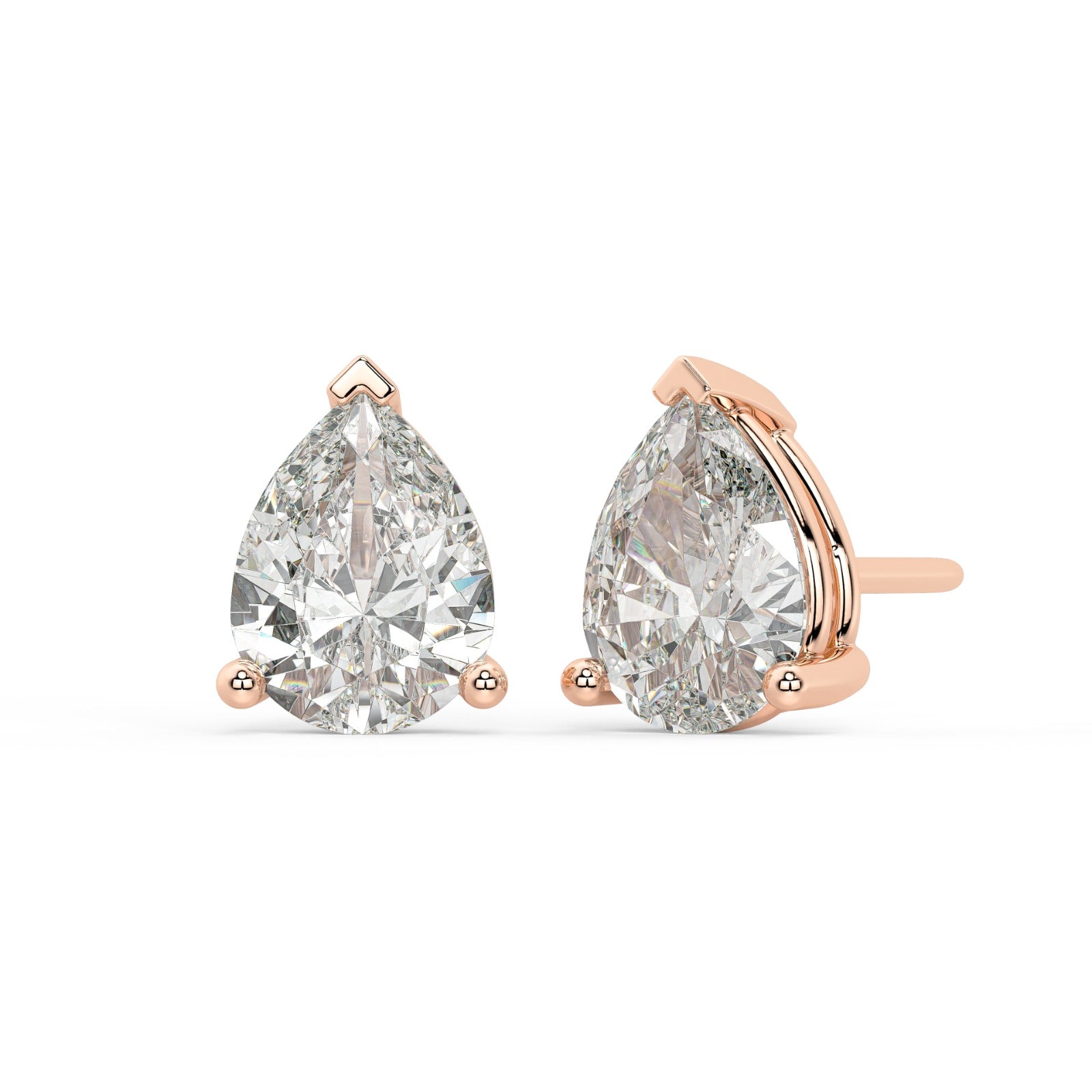 Pear Studs