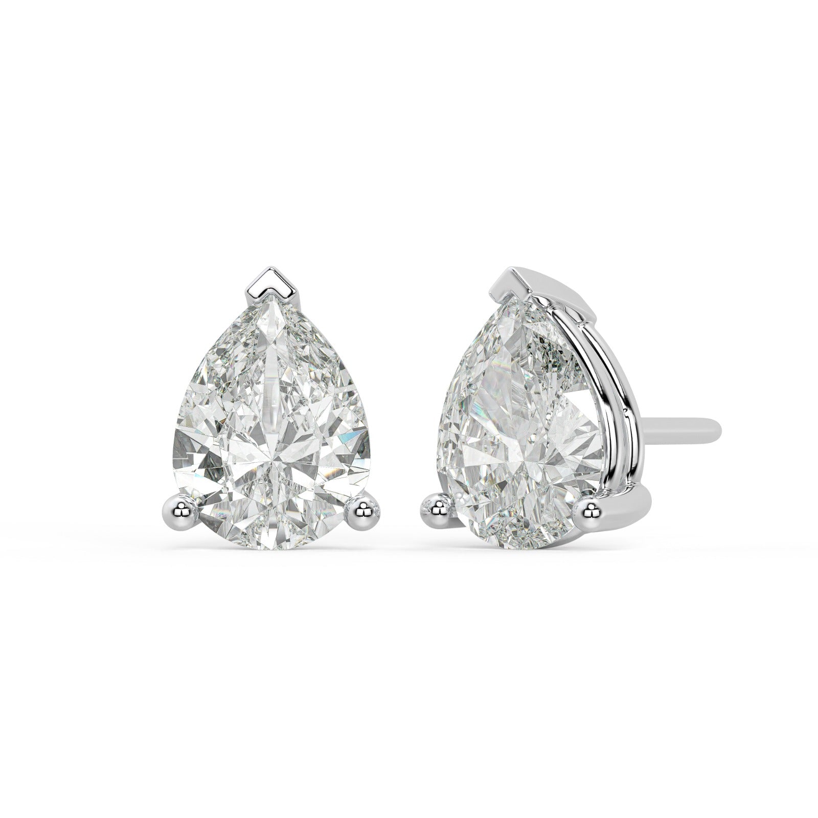 Pear Studs
