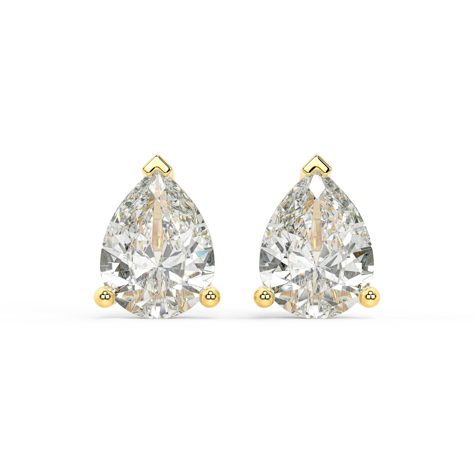 Pear Studs