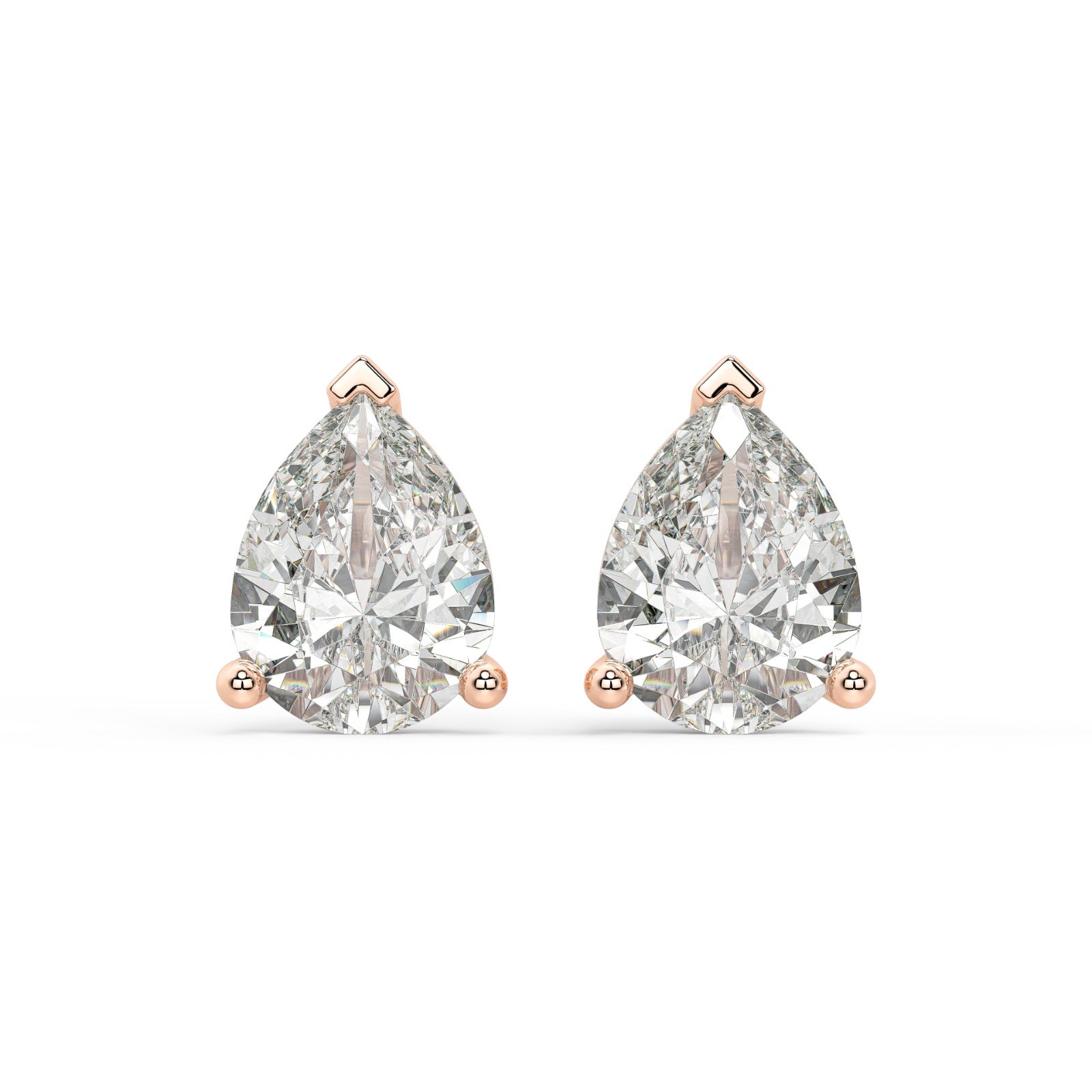 Pear Studs
