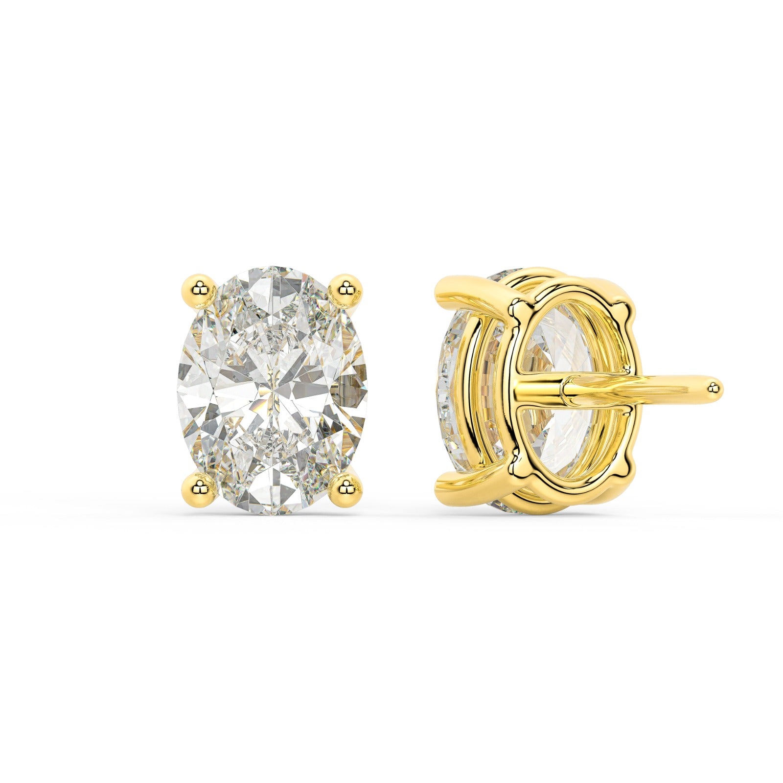 Oval Studs