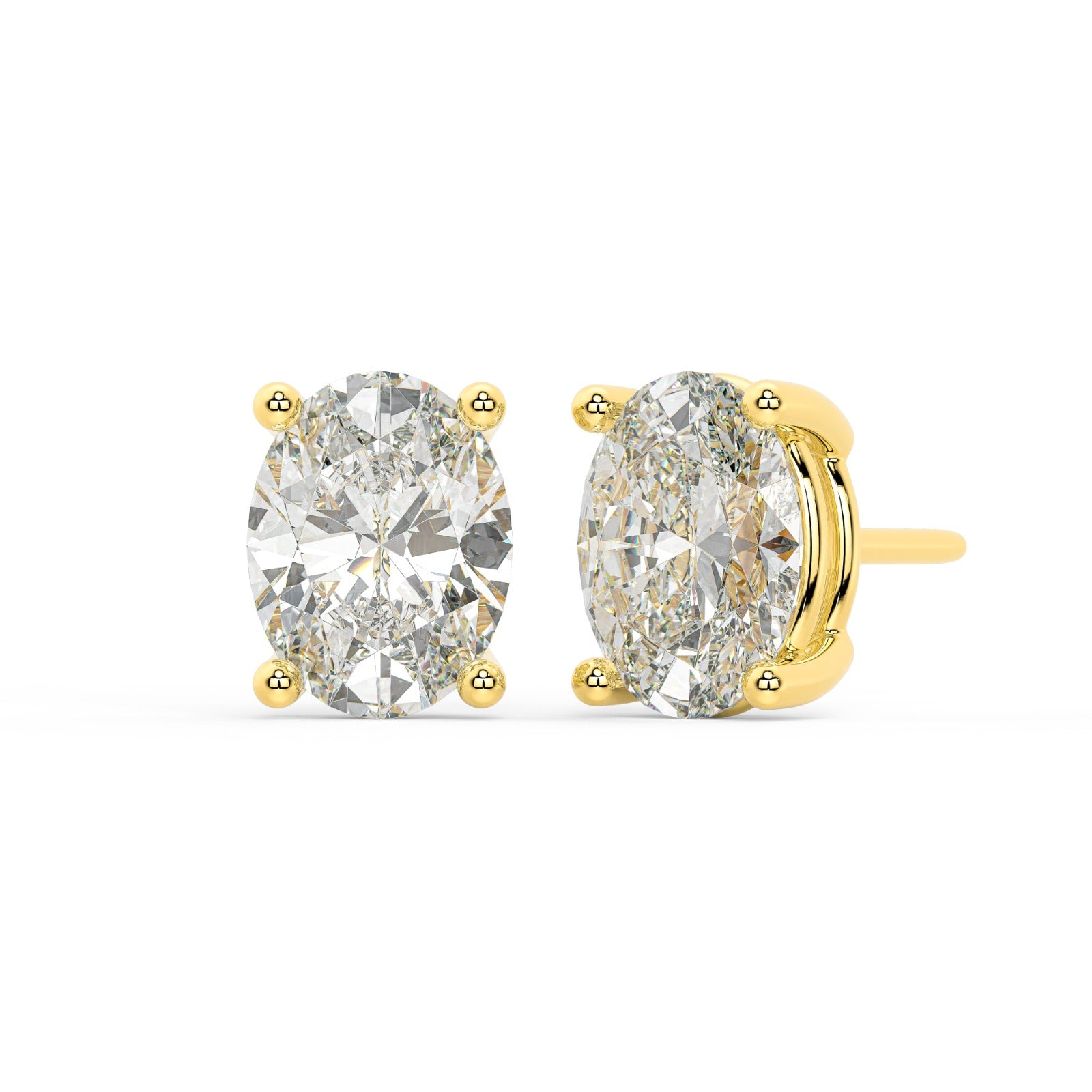 Oval Studs