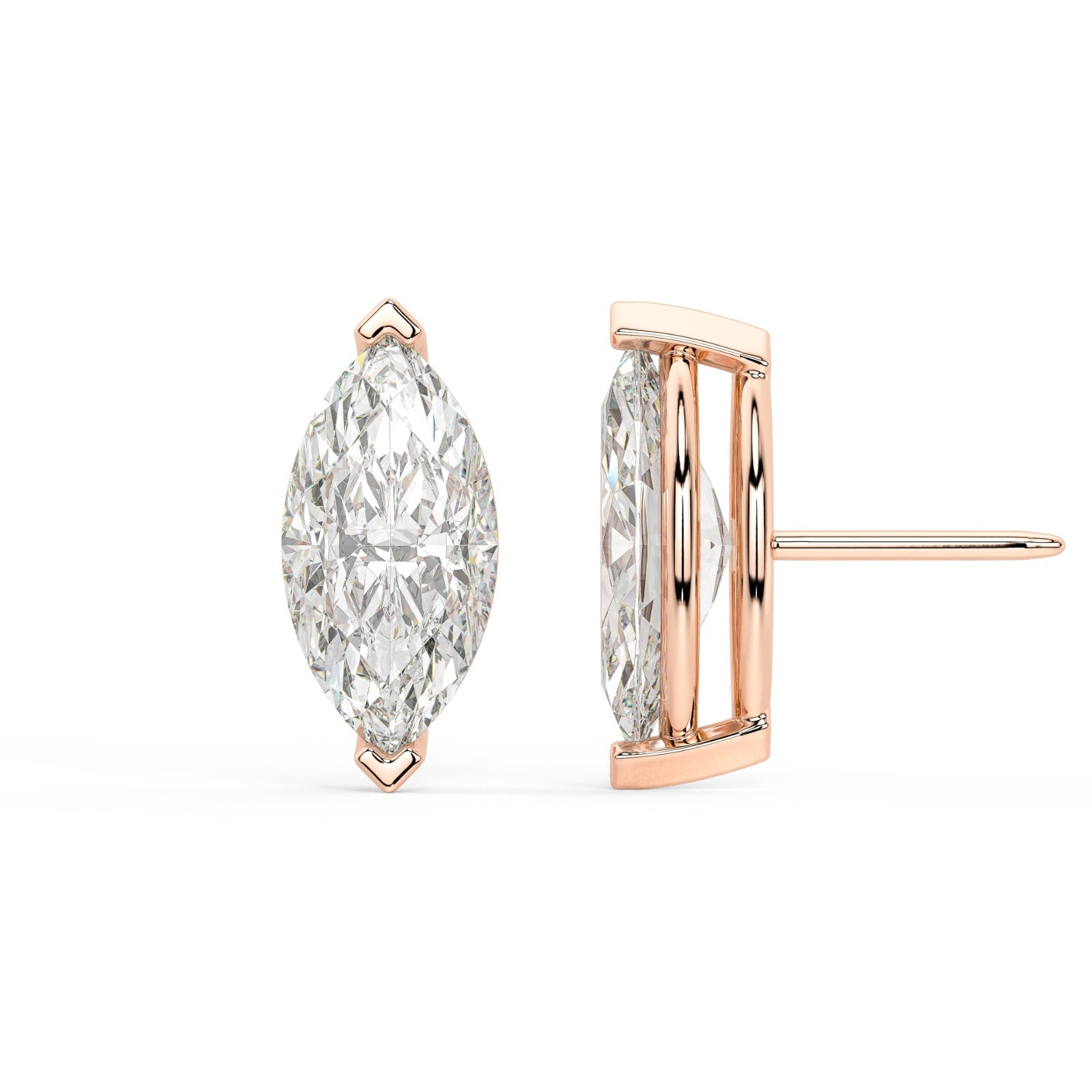 Marquise Studs