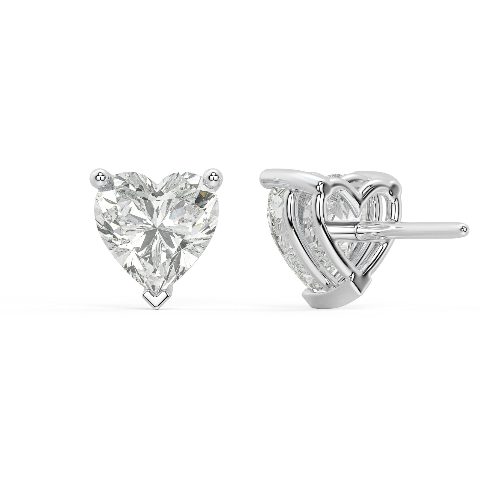 Heart Studs