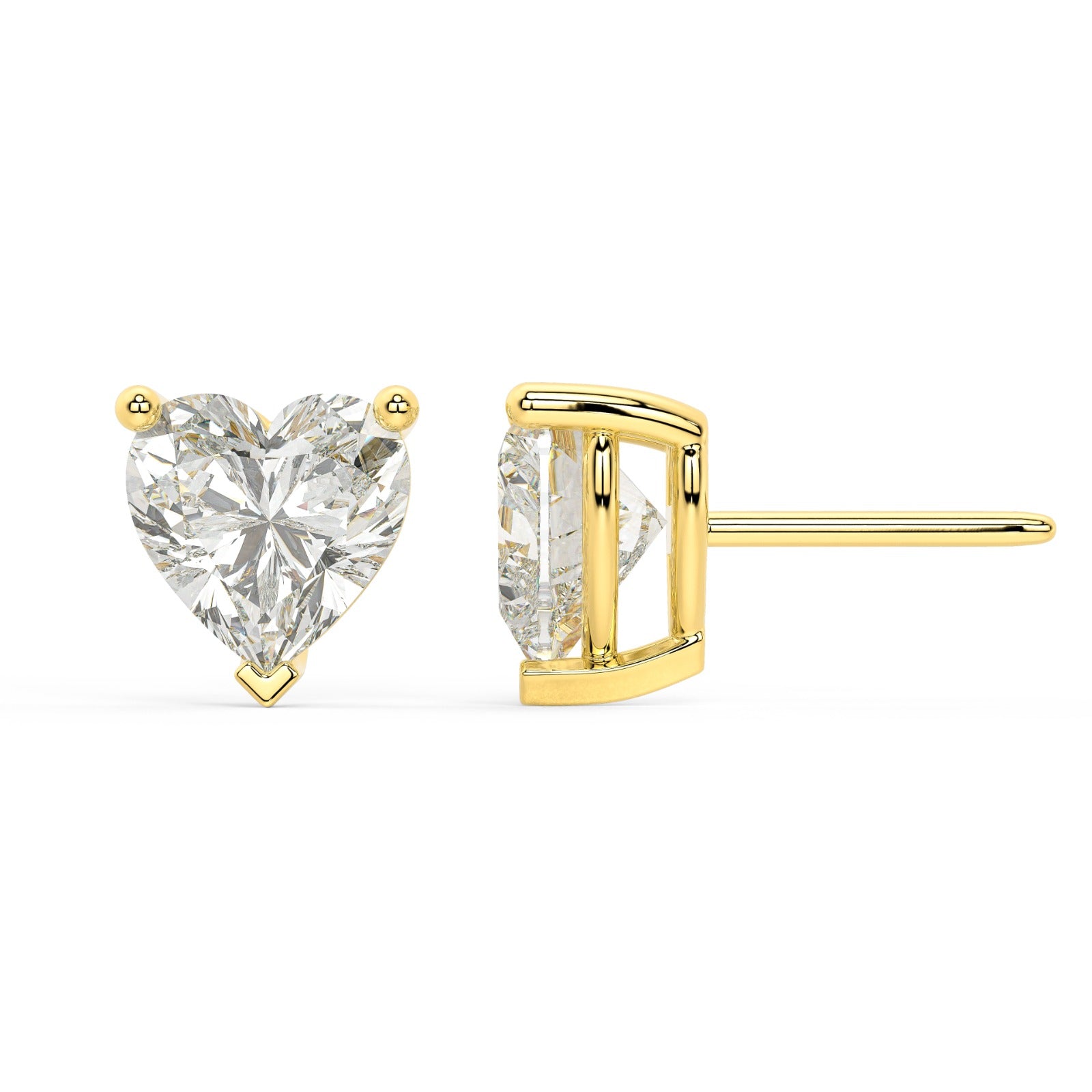 Heart Studs
