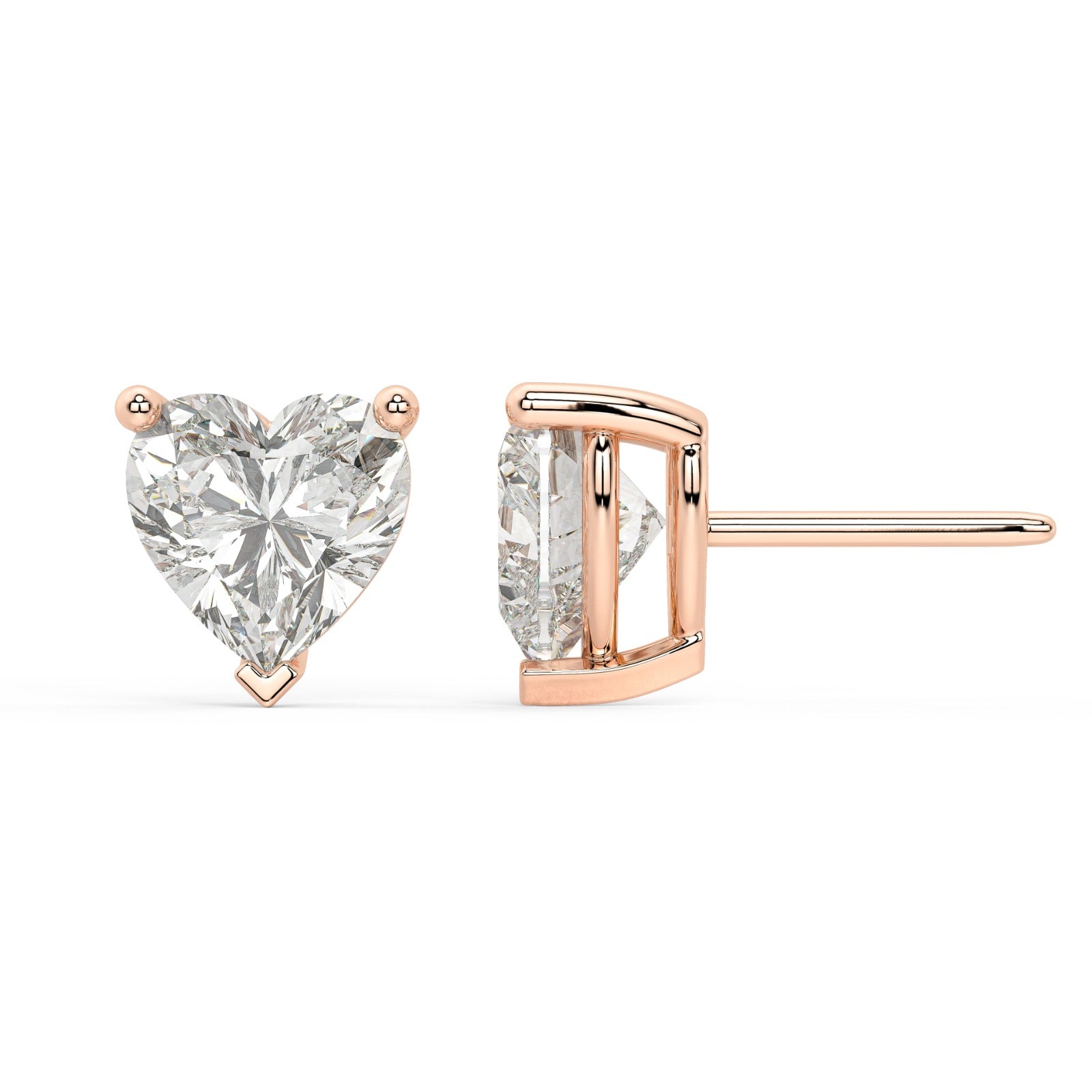 Heart Studs