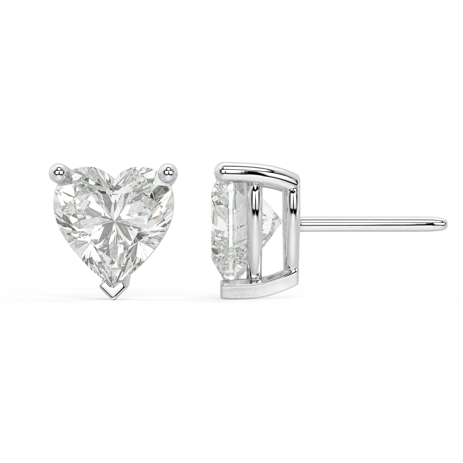 Heart Studs