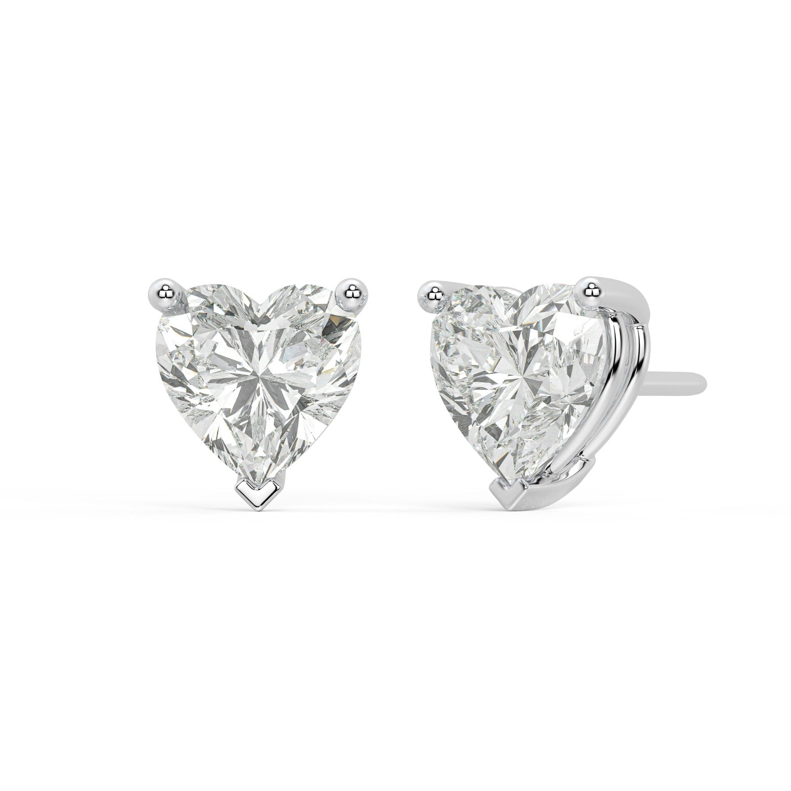 Heart Studs