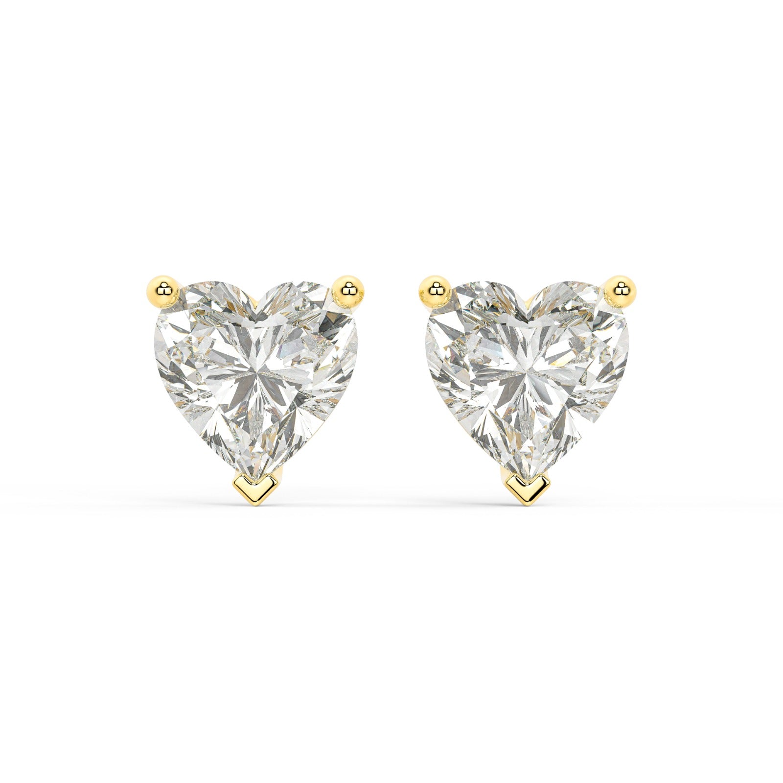 Heart Studs