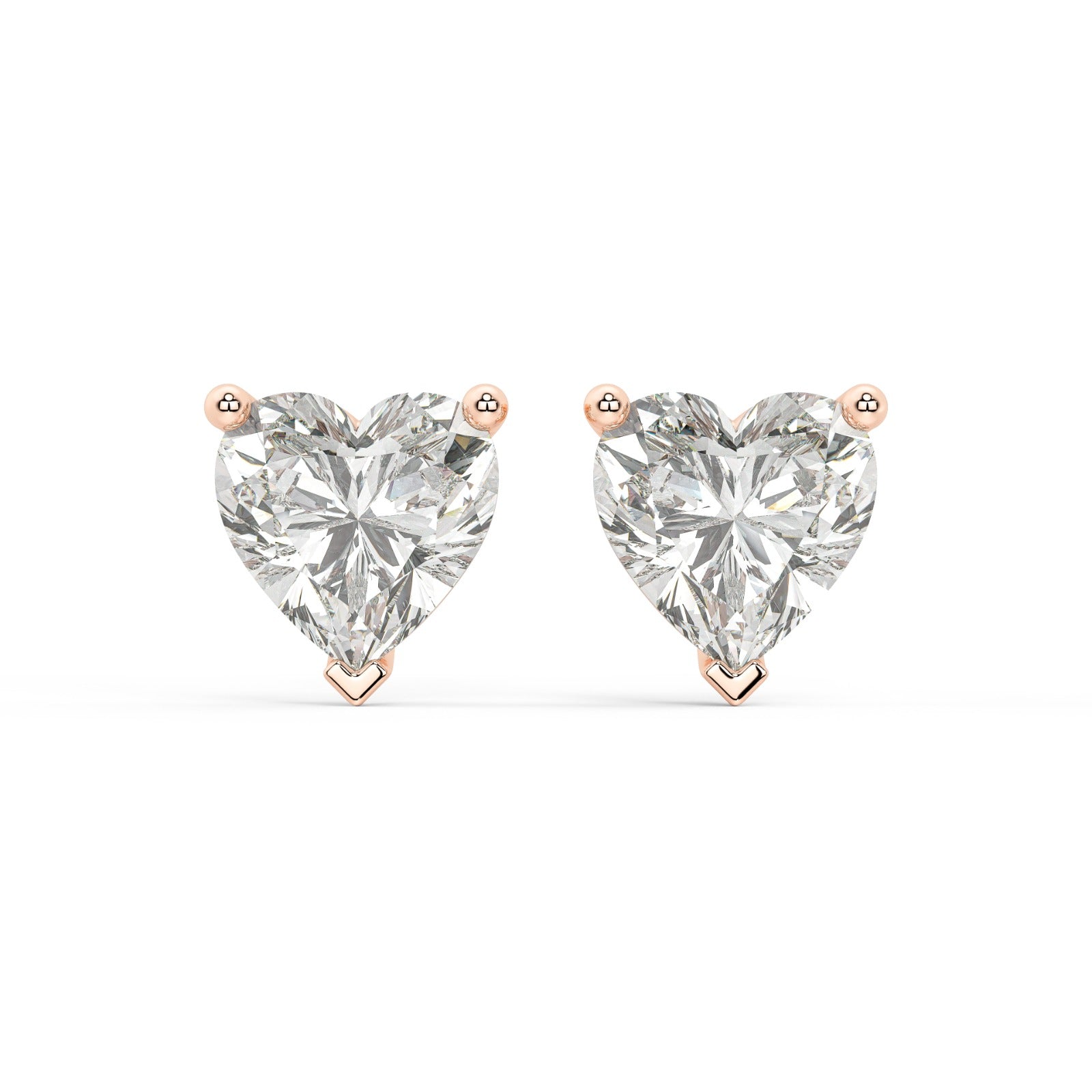 Heart Studs