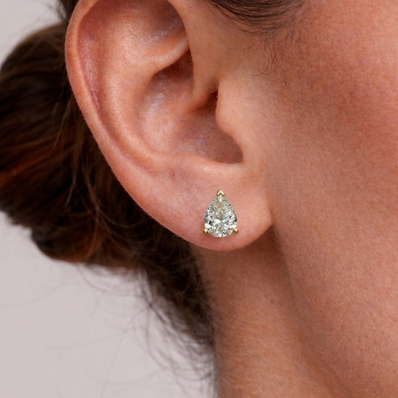 Pear Studs