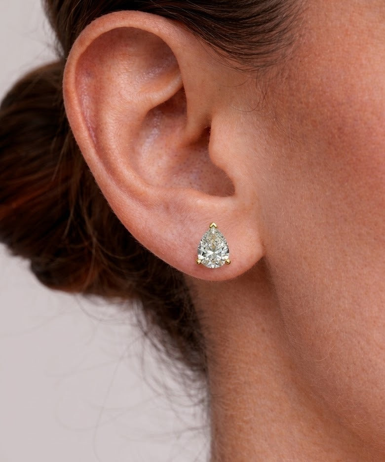 Pear Studs