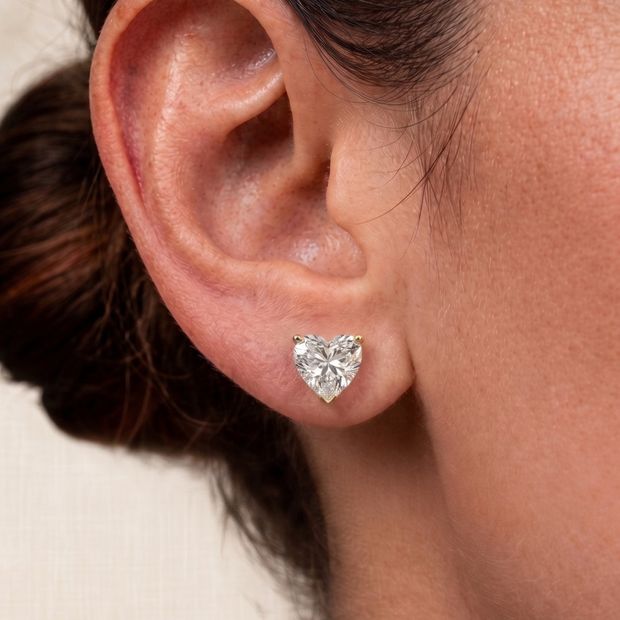 Heart Studs