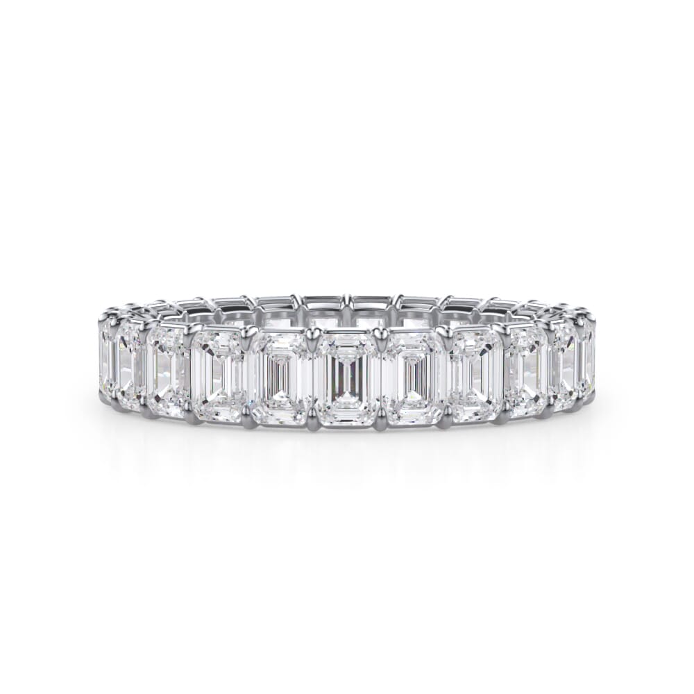 Sage Grace Emerald Cut Lab Diamond Eternity Ring (3.0 ct. tw.)