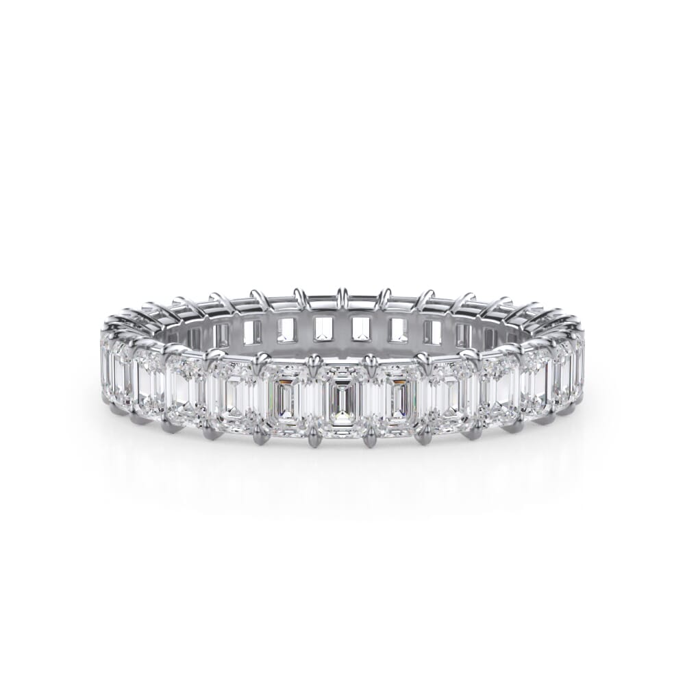 Willow Bloom Emerald Cut Lab Diamond Eternity Ring (2.0 ct. tw.)