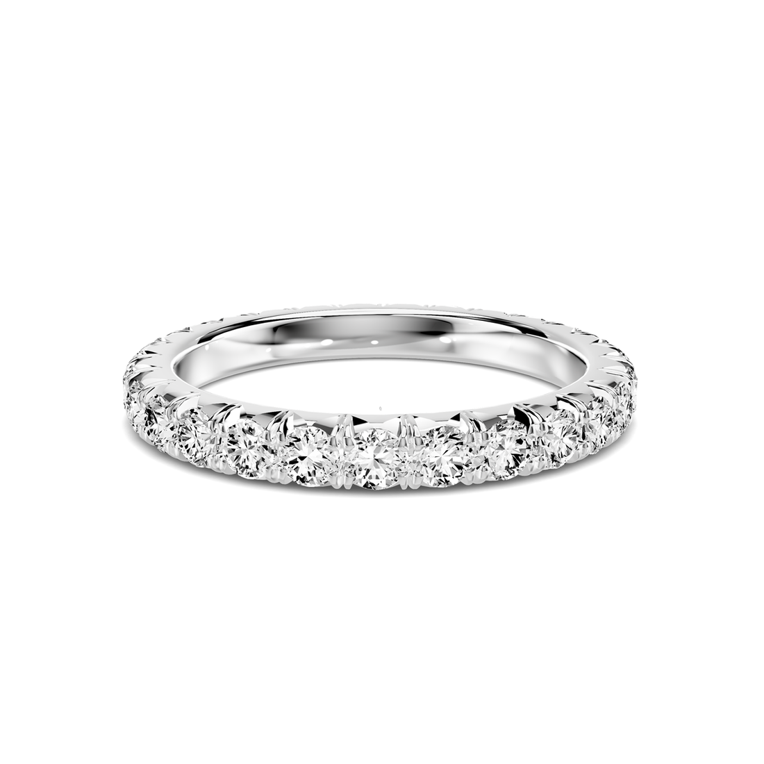 Sage Bloom French Pavé Eternity Lab Band (1.20 ct. tw.)