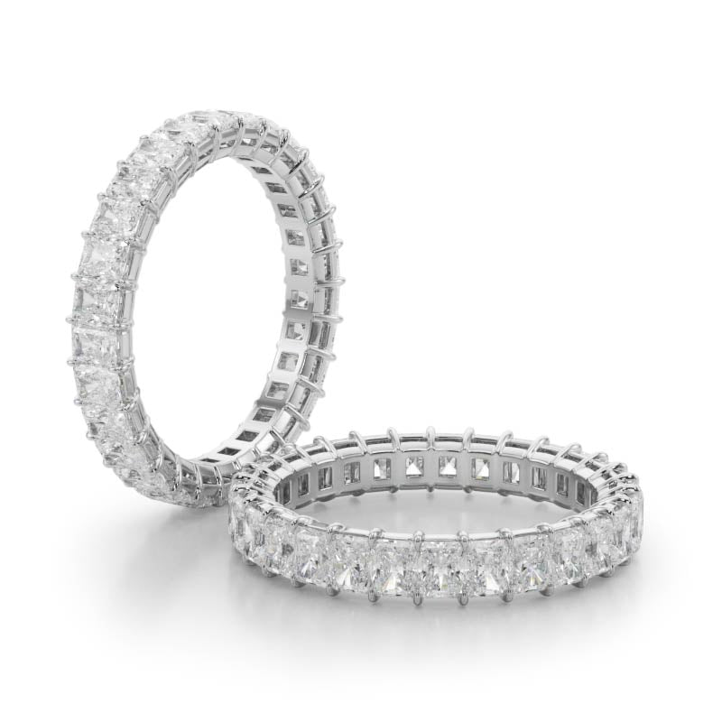 Sage Reverie Radiant Cut Lab Diamond Eternity Ring (2.0 ct. tw.)