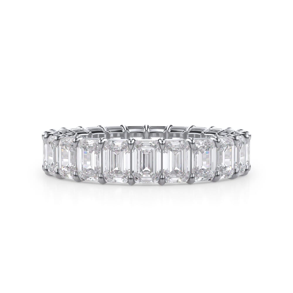 Meadow Grace Emerald Cut Lab Diamond Eternity Ring (4.0 ct. tw.)