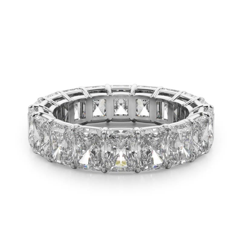 Iris Serenade Radiant Cut Lab Diamond Eternity Ring (7.0 ct. tw.)