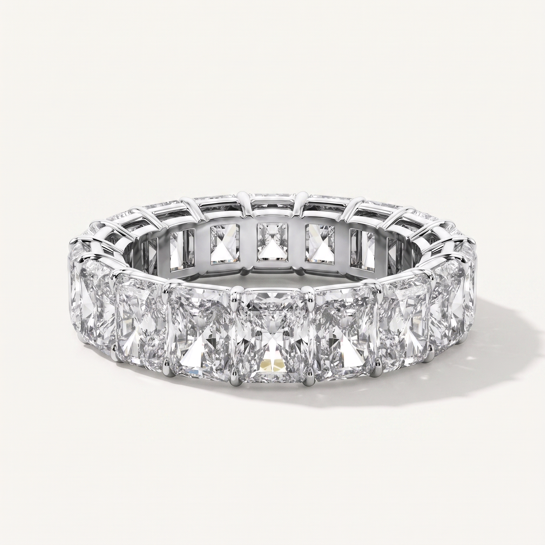 Iris Serenade Radiant Cut Lab Diamond Eternity Ring (7.0 ct. tw.)