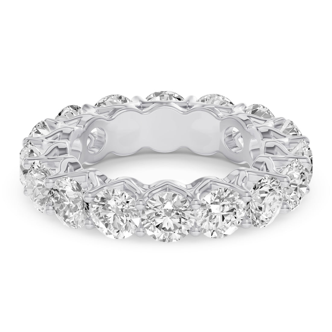 Meadow Serenade Shared Prong Lab Eternity Band (4.80ct. tw.)