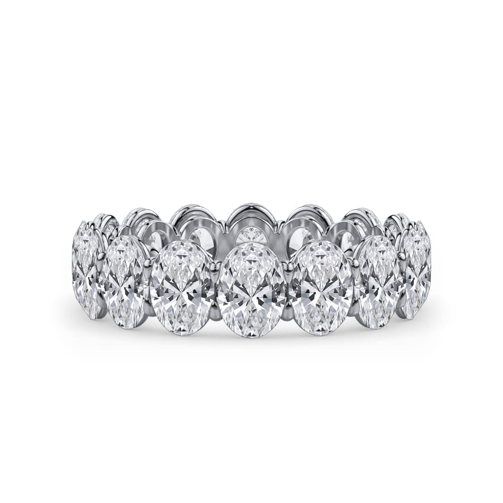 Fable Reverie Oval Cut Lab Diamond Eternity Ring (5.0 ct. tw.)