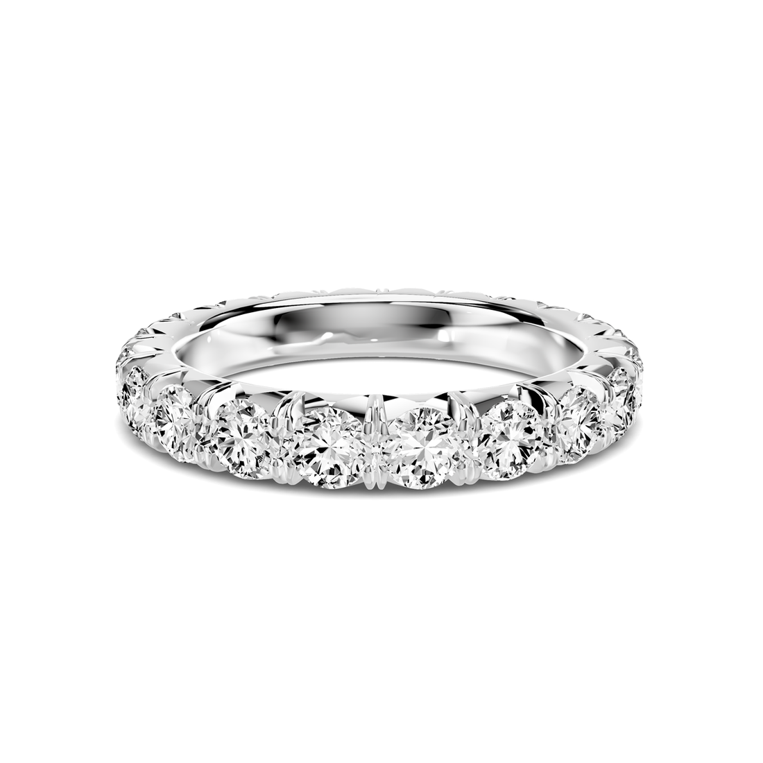 Briar Reverie French Pavé Eternity Lab Band (2 ct. tw.)