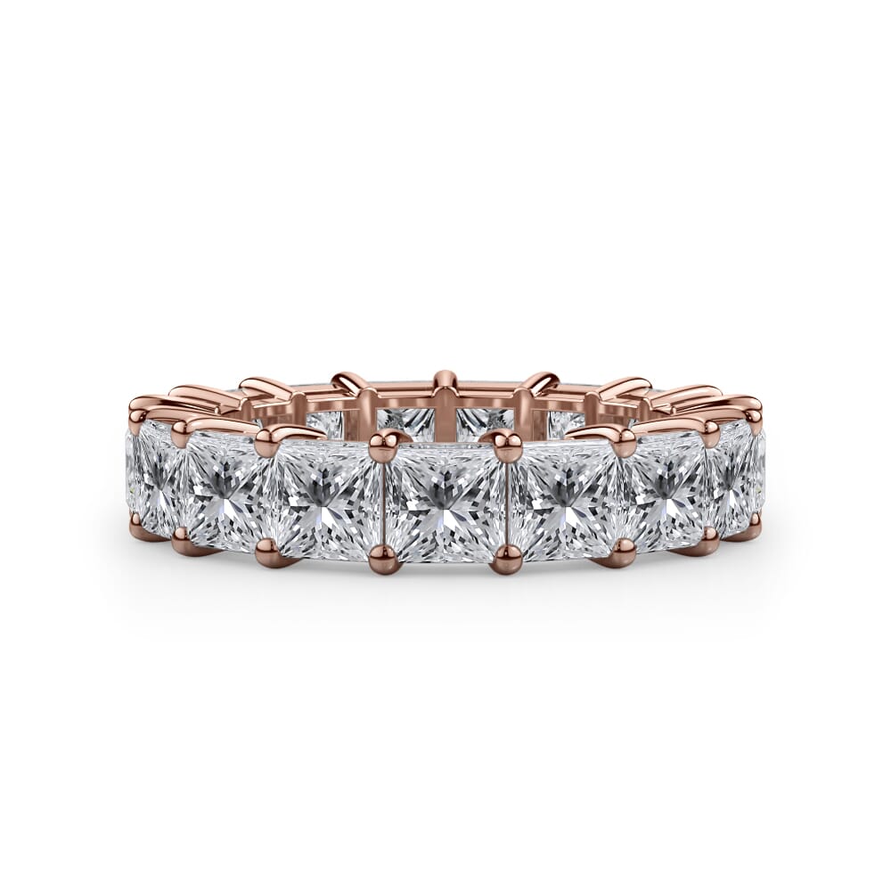 Laurel Embrace Princess Cut Lab Diamond Eternity Ring (5.0 ct. tw.)
