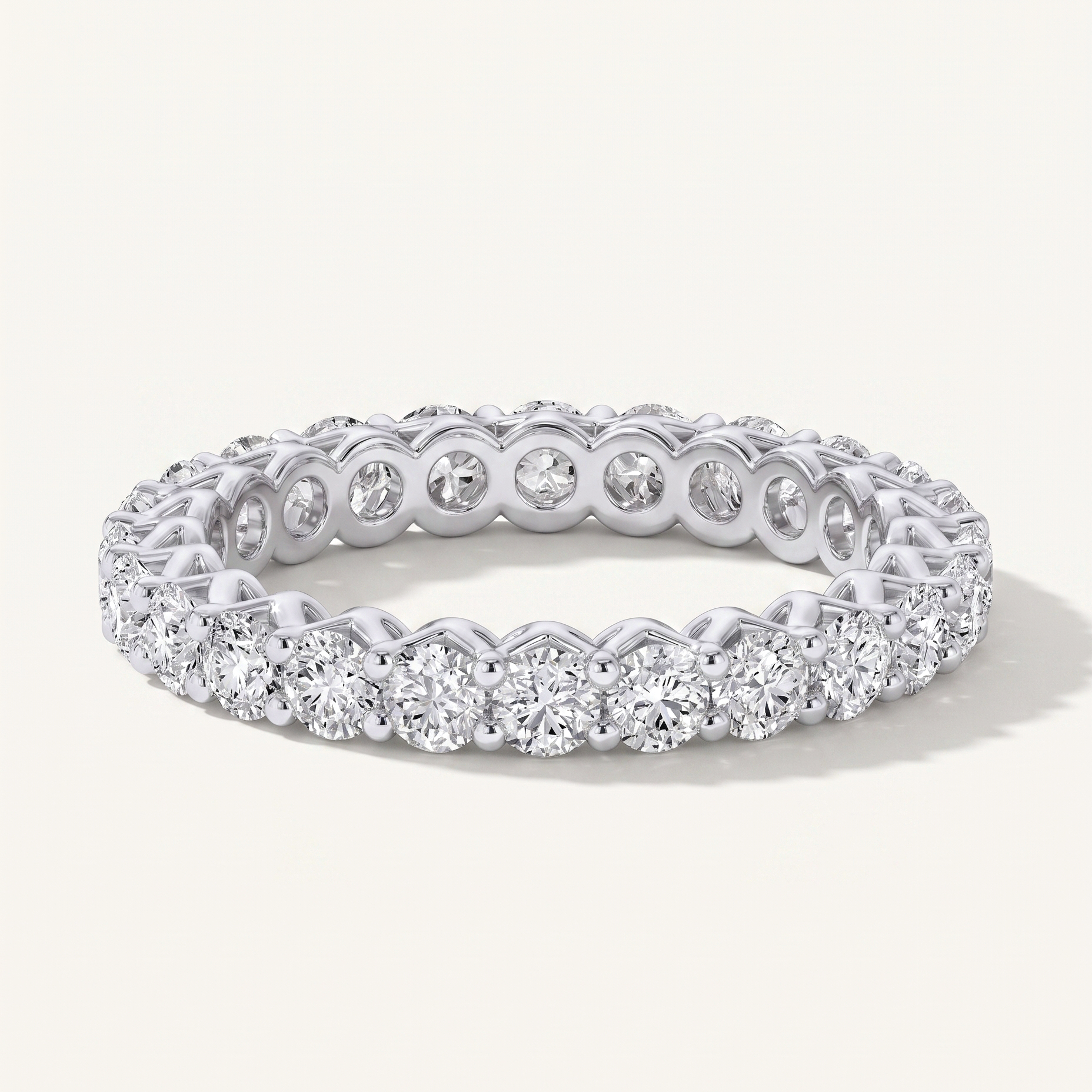Laurel Reverie Shared Prong Lab Eternity Band (1.50ct. tw.)