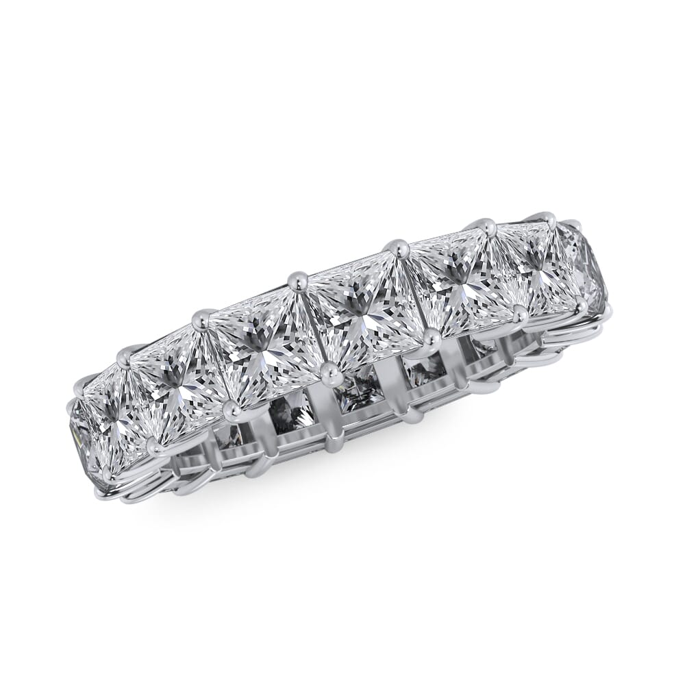 Cove Reverie Princess Cut Lab Diamond Eternity Ring (3.0 ct. tw.)